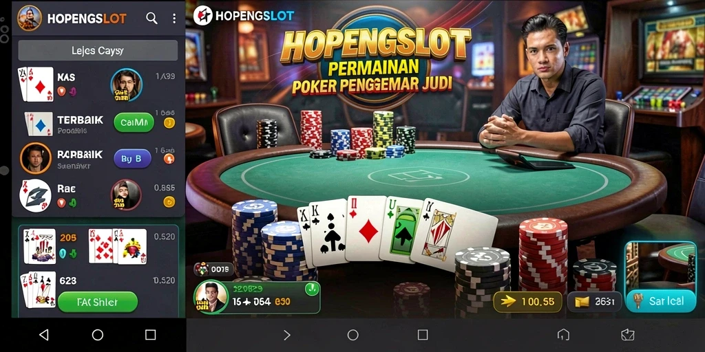 Screenshot menampilkan gameplay HOPENGSLOT yang seru dan interaktif.