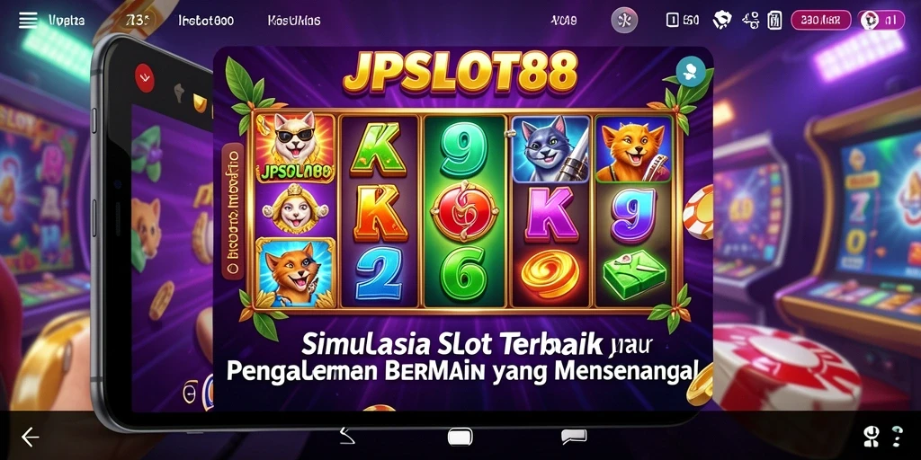 Tampilan gameplay JPSLOT88 yang menarik dan penuh warna.