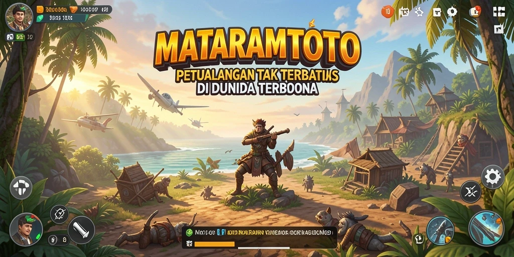 Gamplay seru di dunia terbuka MataramToto yang penuh petualangan.