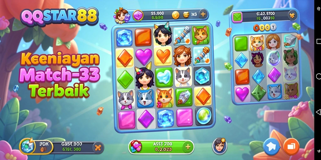 Gameplay seru dan penuh warna di QQSTAR88.