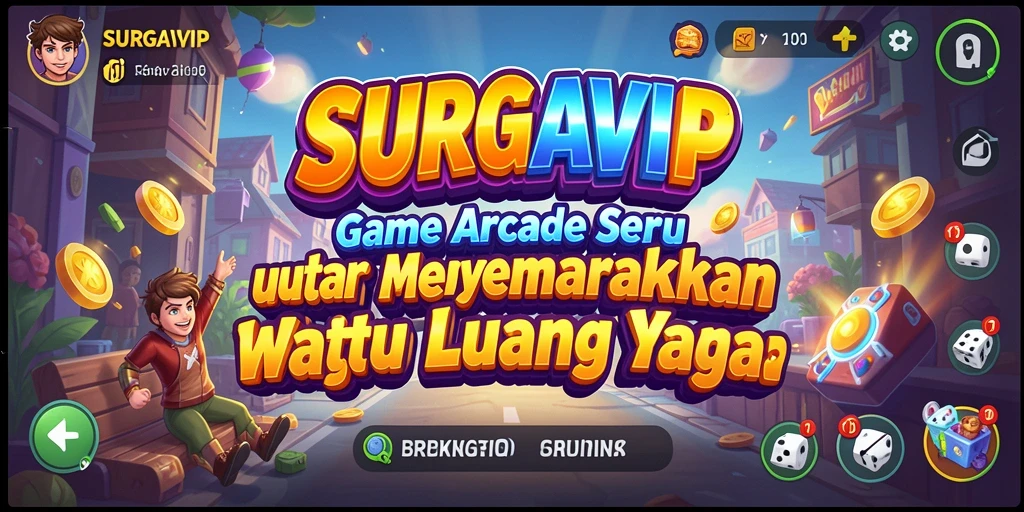 Gameplay seru dari SURGAVIP yang menantang dan menghibur.